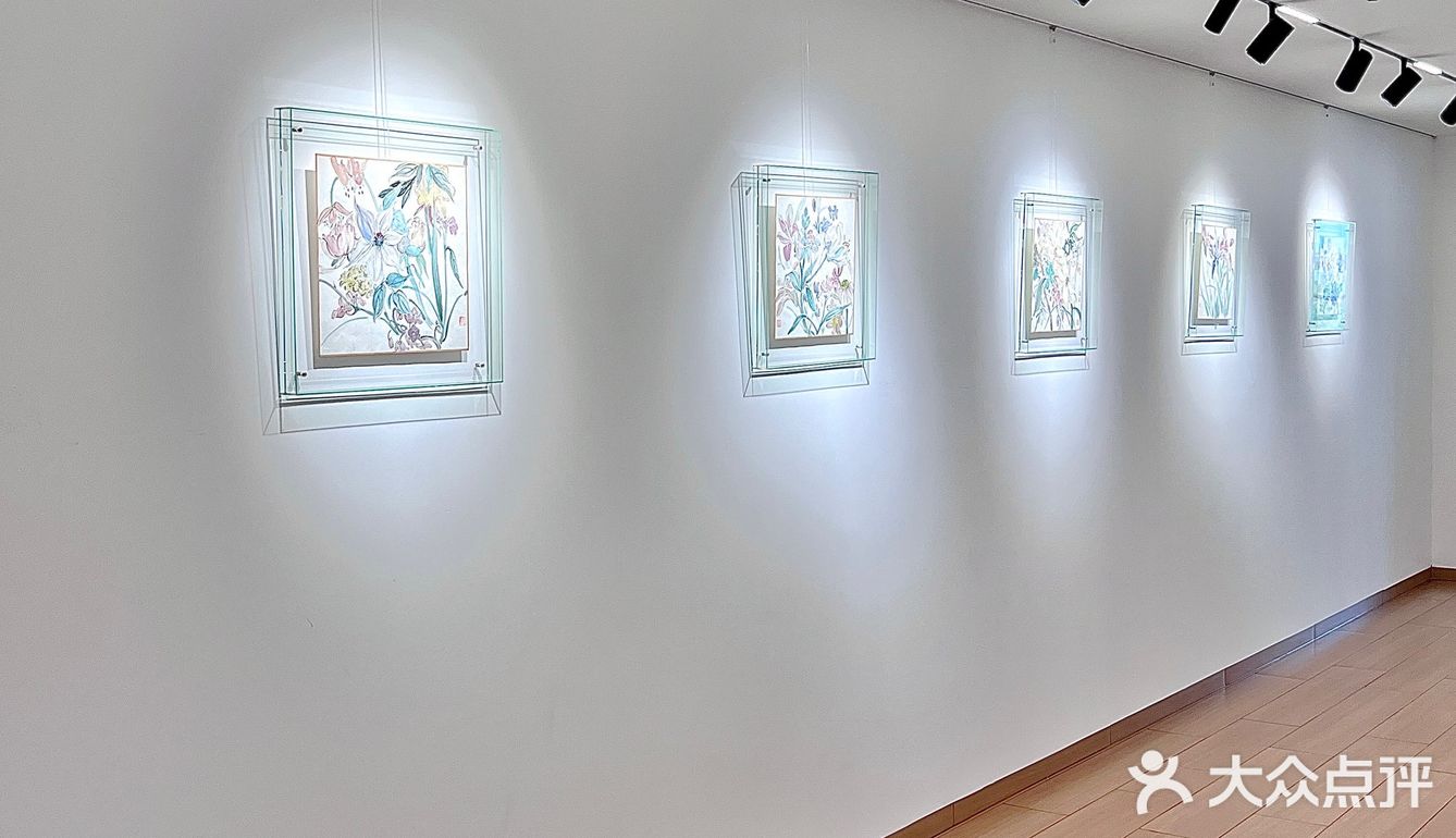 珠海!0元看夏花烂漫水墨画艺术展咖啡馆