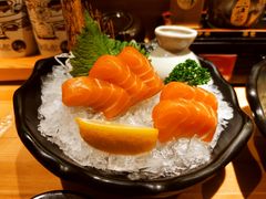 厚切深海三文鱼刺身-万岁寿司(天河领展店)
