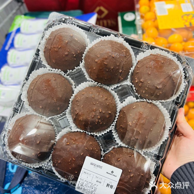 山姆新品评测——巧克力香草泡芙!