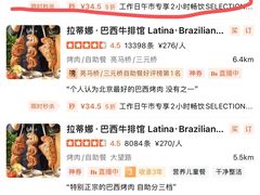 -拉蒂娜·巴西牛排馆 Latina·Brazilian Steakhouse(王府井喜悦店)