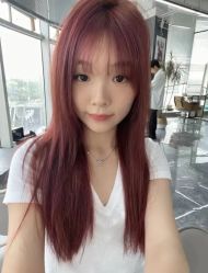 点击看大图 -藤野造型烫发染发