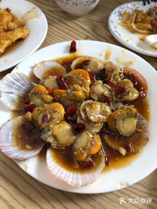 1937青岛老味道·青岛菜(大鲍岛栈桥店)油泼扇贝图片