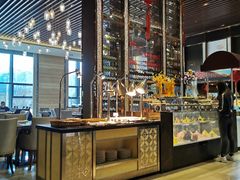自助取餐区-美食汇自助餐厅(兰州万达文华酒店)