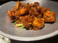 蒜香蜜汁排骨-绿茶餐厅(昌平悦荟店)