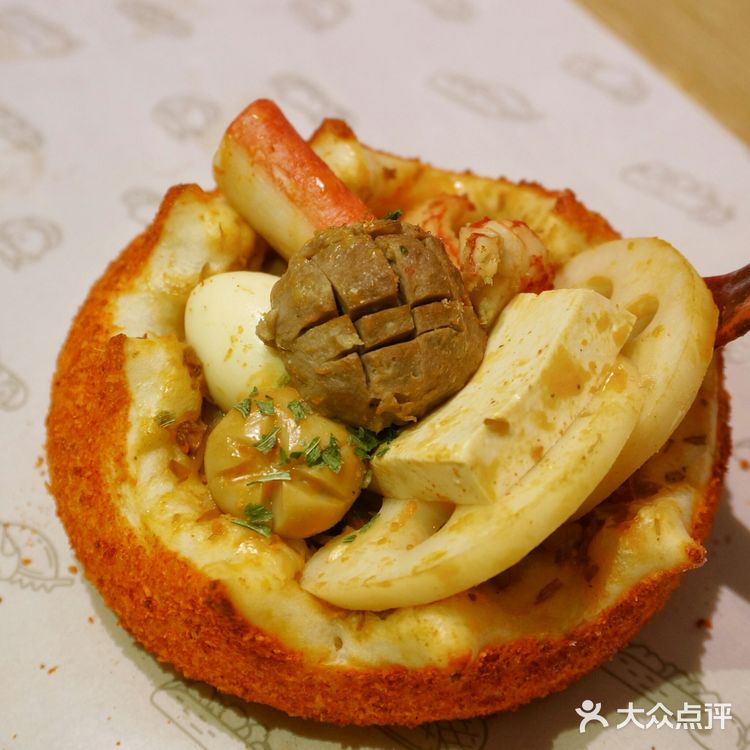 一个面包就是一个小火锅！