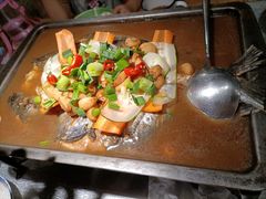 蒜香味凌波鱼-探鱼·鲜青椒爽麻烤鱼(北京路天河城店)