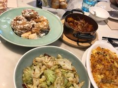 蒜香干椒炒手撕包菜-港丽餐厅(高德置地店)