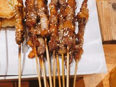 烤羔羊肉串-木屋烧烤(龙华店)