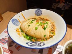 金钩葱油拌面-新万鑫银丝面·非遗无锡味(惠山古镇店)
