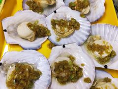 蒜蓉蒸元贝-强记龙虾钳(定安里店)
