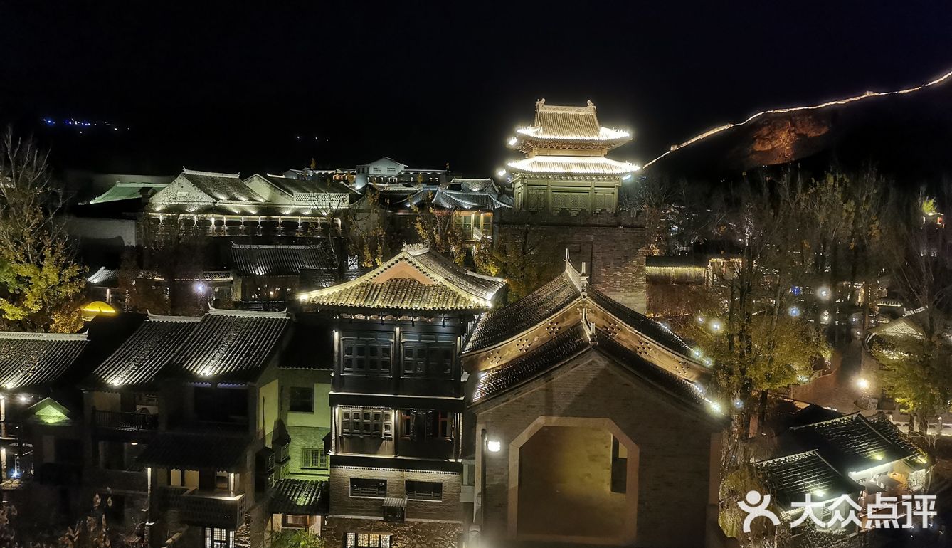 古北水镇的夜，怎么拍都是美的
