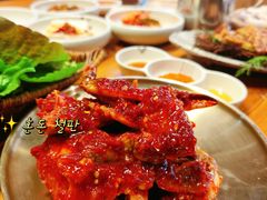 -草家酱蟹炭火烤肉店(珲春南路一店)