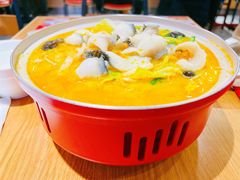 骨汤酸辣鱼片-喜家德虾仁水饺(百盛优客店)