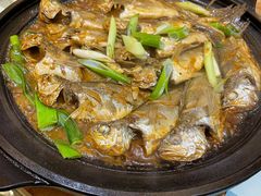 石锅杂拌鱼-君霖海鲜私房菜(春柳店)