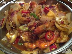 干锅虾-鹿港小镇经典老上海菜(长乐路店)