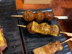 手工鸡肉丸子-鸟串烧Yakitori