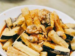 蛤蜊肉拌茄子-华春餐馆(鱼山路店)