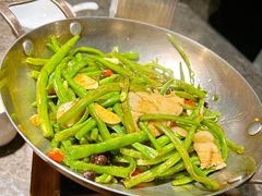 干锅扁豆丝-绿茶餐厅(天津天河城店)