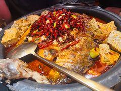 -探鱼·鲜青椒爽麻烤鱼(银泰城店)