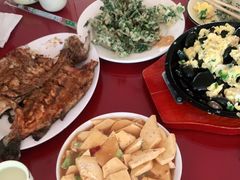 -北京龙庆四季香农家饭庄·灶台鱼·碳烤虹鳟鱼(龙庆峡店)