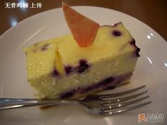 蓝莓CHEESE&nbsp;CAKE-榖屋house of flour(张江首店)