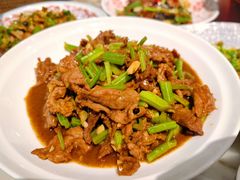 小炒黄牛肉-方圆春湘小馆