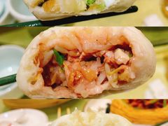 猪肉小白菜包-陈傻子餐厅(世纪都会店)