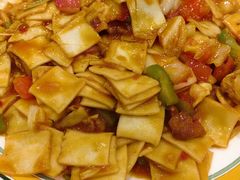 炒面片-西部马华清真兰州牛肉面·烧烤夜市(关东店)