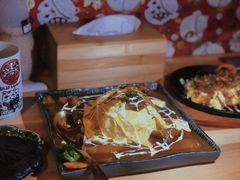 奶香咖喱蛋包饭套餐-隐月· 㐂和食屋(芝罘万达公馆店)