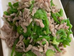 青椒炒肉-旧款宁波饭店(华敏世纪广场店)