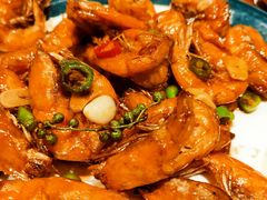 椒麻豉油虾-小船渔村•大连菜•大连焖鱼(黄河路店)