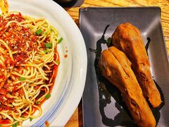 鸡丝凉面-嘎嘎鸭脑壳(金琴店)