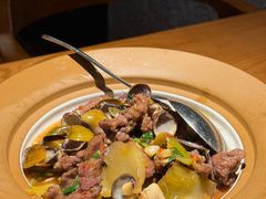鲜蚬爆炒黄牛肉-话梅·客家小厨(东门店)