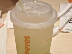 柚柠爽爽小汽弹-Popeyes炸鸡·汉堡·奶昔(五角场万达店)