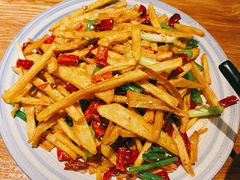 干煸藕丝-静一餐厅·湖北菜(前门创始店)