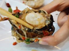 会跳舞的蒜蓉清蒸鲍鱼（十头鲍）-覃记海鲜美食餐厅