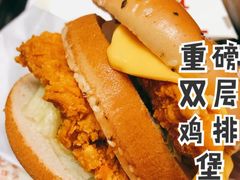 重磅双层鸡排堡餐-肯德基(新凌云店)