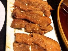 黑猪五花肉-猪啊牛呀羊啊铜盘烤肉(正大广场店)