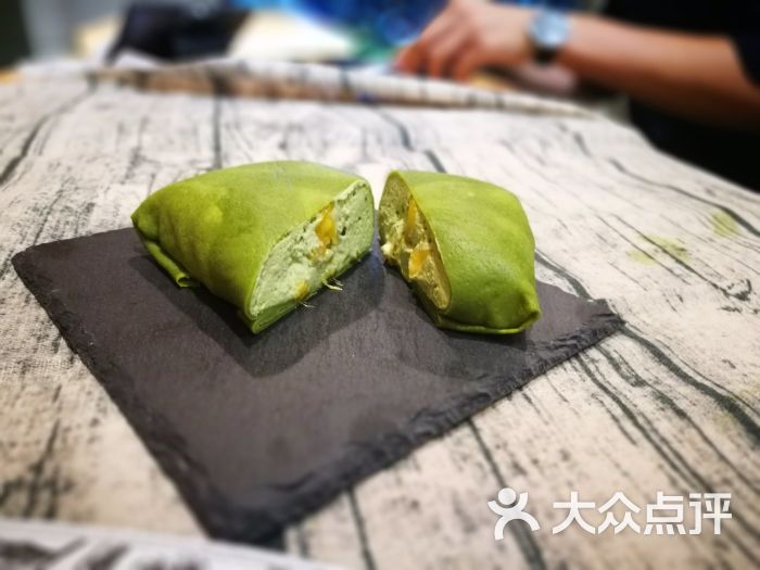 那年初衷日式甜品(宝龙店)-抹茶芒果班戟-菜-抹茶芒果班戟图片-盐城美