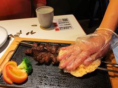 雪花牛肉-鸣记脆皮烤鱼·海鲜烤鱼(三八广场店)