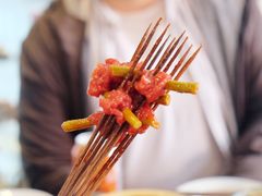 酸豇豆牛肉-马路边边麻辣烫(世纪金源店)