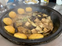 -粘豆包柴火铁锅炖