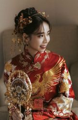 点击看大图 -藤薰定制中式嫁衣礼服旗袍店