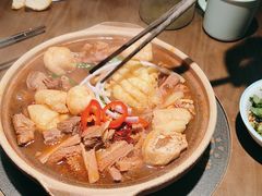 -蔡婶牛腩牛杂煲(长安万科店)