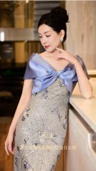 -禾米旗袍妈妈装礼服定制(嘉业国贸店)