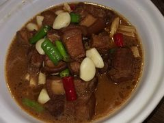 -廖师傅大蒜炒腊肉(袁家岭店)