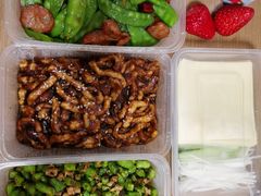 榄菜肉沫四季豆-观城阁家常菜·烤鱼·锦州烧烤(崇文门店)