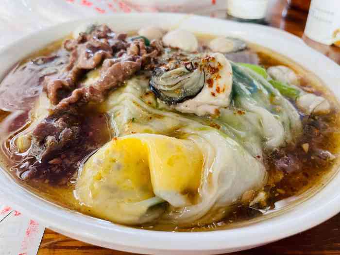 普宁之行 # 驾车一个多小时就为了来吃一份普宁肠粉,大众点评查碘这