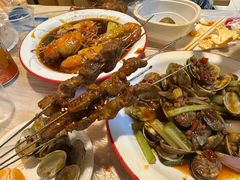 香辣炒花甲-郑记•不夜城烧烤•龙虾•虾蟹(黄鹤楼店)
