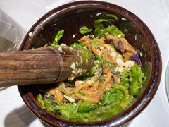 皮蛋青椒擂茄子-费大厨辣椒炒肉(黄兴中心广场店)